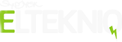 Sydjysk eltekniq logo hvid